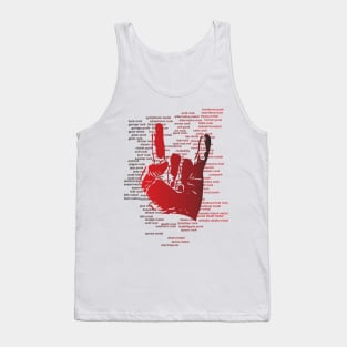 Rock styles list v.2 Tank Top